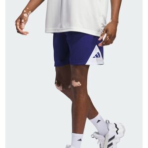 NEW Adidas Badge Of Sport Basketball Shorts Blue White 2XL NWT